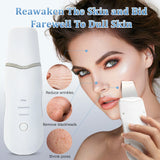 Skin scrubber removing impurities from pores