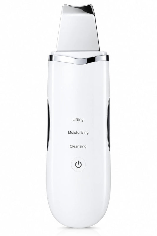 Ultrasonic Skin Scrubber blanco