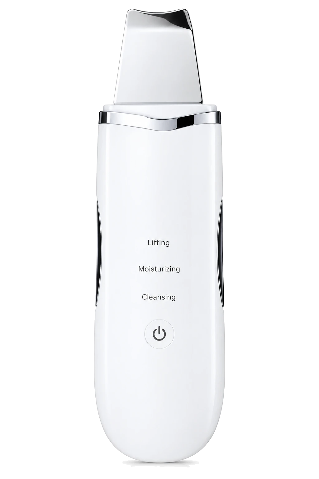 Ultrasonic Skin Scrubber — White / Device only